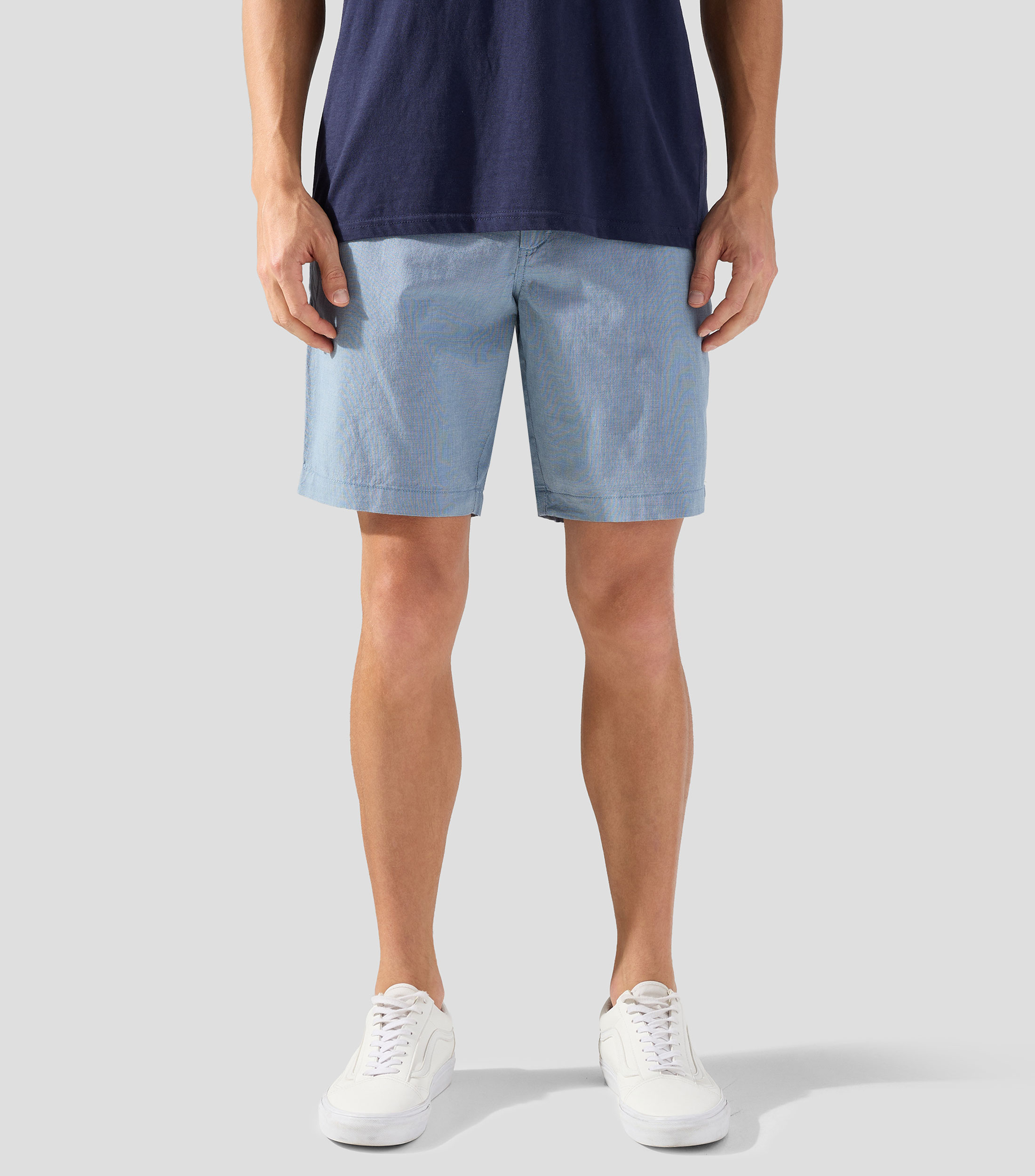 Bermuda con microdiseño Hombre